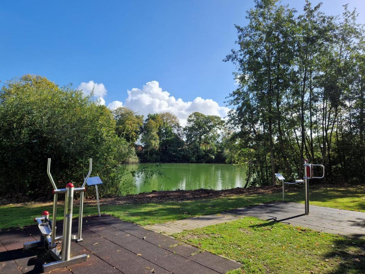 Ferienhaus Nordseeglueck Im Ferienpark Berumbur Exterior foto